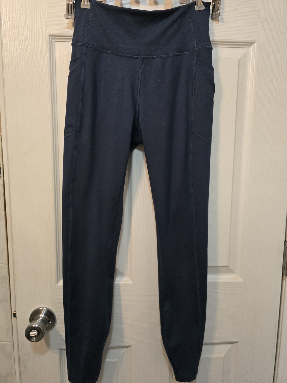 Victoria's Secret Gray Blue High-Waist Pocket Leggings Medium